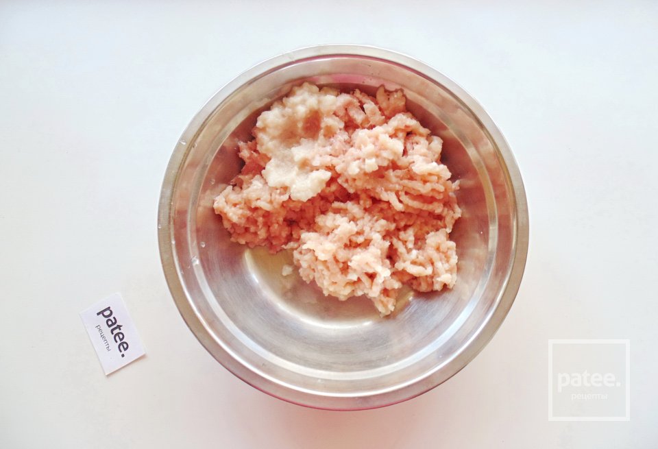 Кабачки с мясом в сливках - Шаг 2