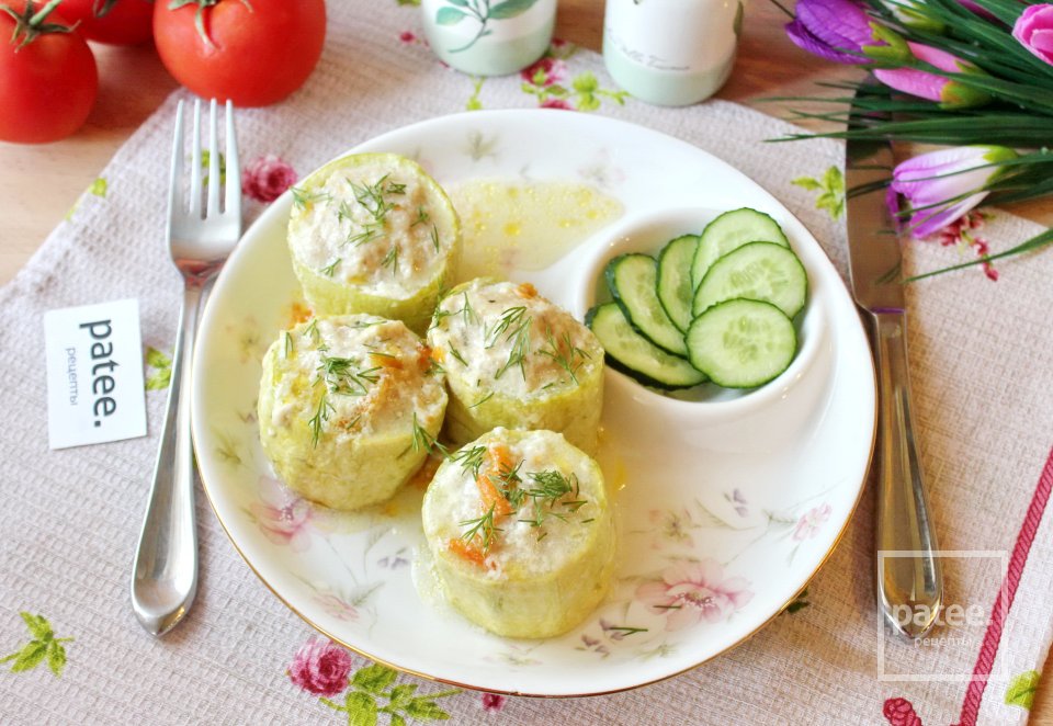 Кабачки с мясом в сливках - Шаг 14