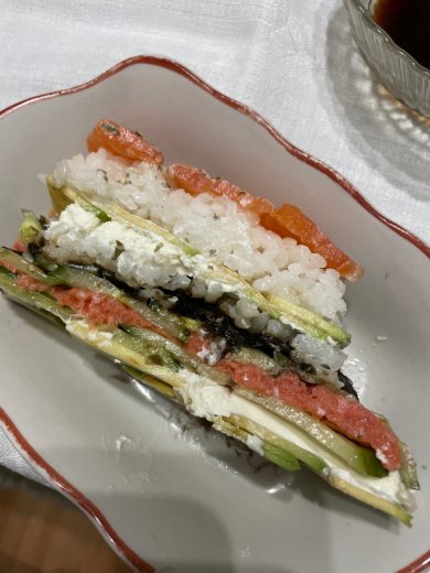 Суши-торт - Шаг 1