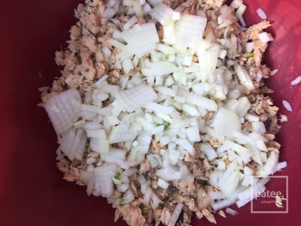 Котлеты с рисом и рыбными консервами. - Шаг 3