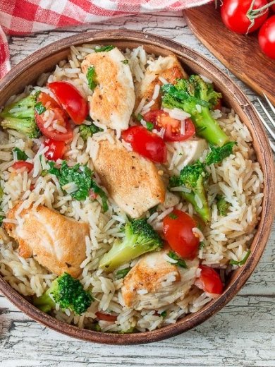 Рис басмати с курицей и брокколи 🥦 - Шаг 1