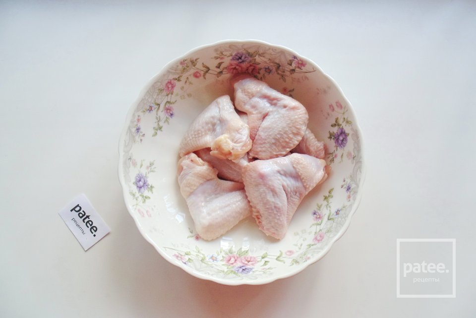 Куриные крылышки в соево-томатном соусе - Шаг 2