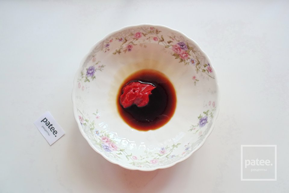 Куриные крылышки в соево-томатном соусе - Шаг 3