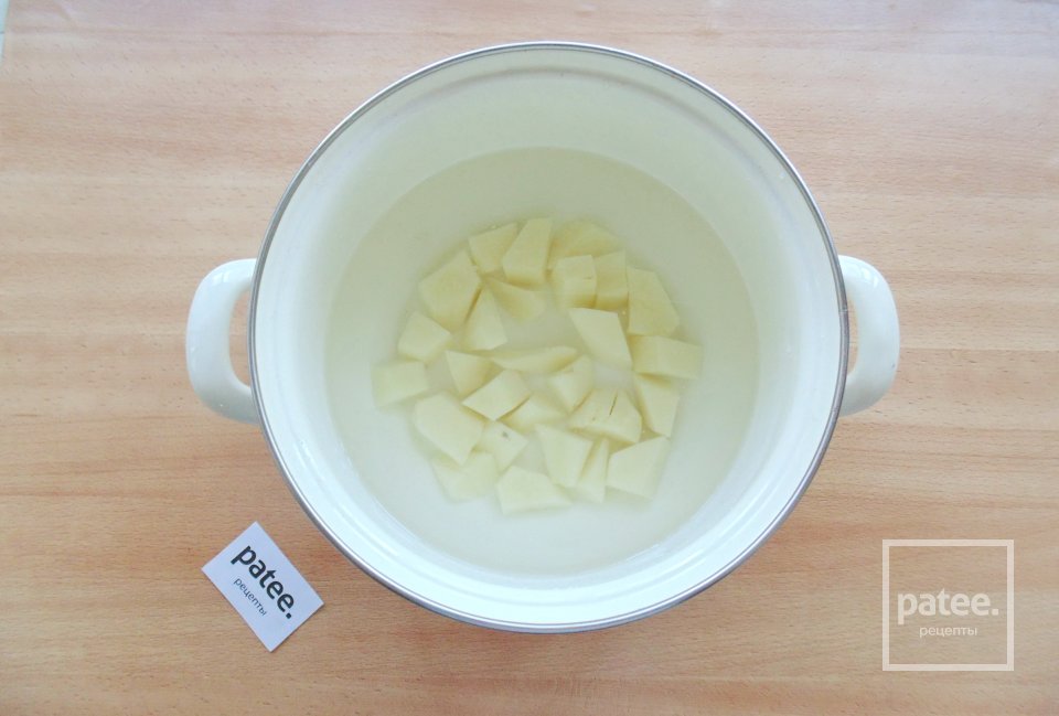 Щи из консервированной сардины - Шаг 2