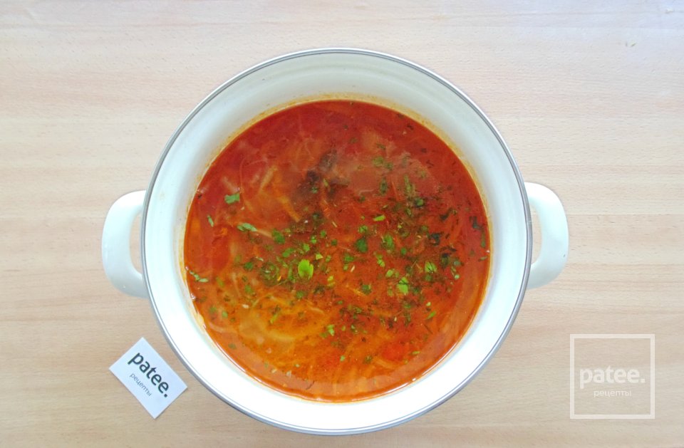 Щи из консервированной сардины - Шаг 10