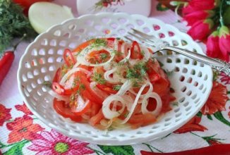 Легкий быстрый салатик 🥗