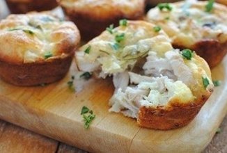 Куриные маффины с сыром 🧀