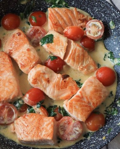 Лосось в сливочном соусе🐟 - Шаг 1