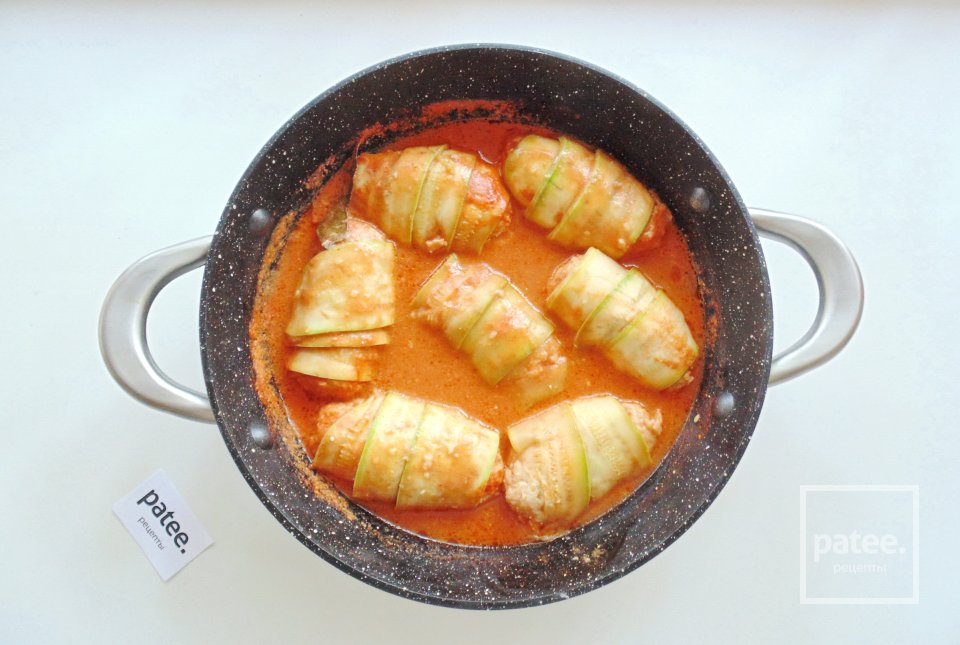 Голубцы с кабачками - Шаг 12