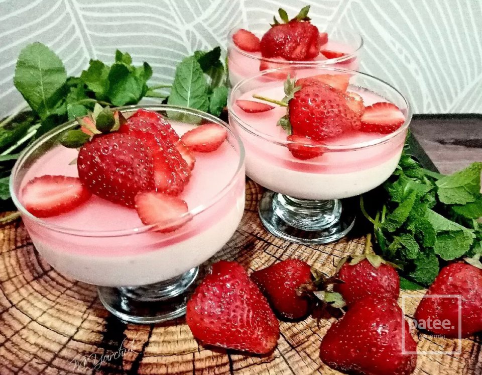 Творожный десерт с клубничным желе 🍓 - Шаг 1