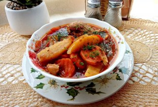 Соус с курицей по-кубански 🍗