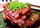 Свиные ребрышки в медово-горчичном соусе 🍖