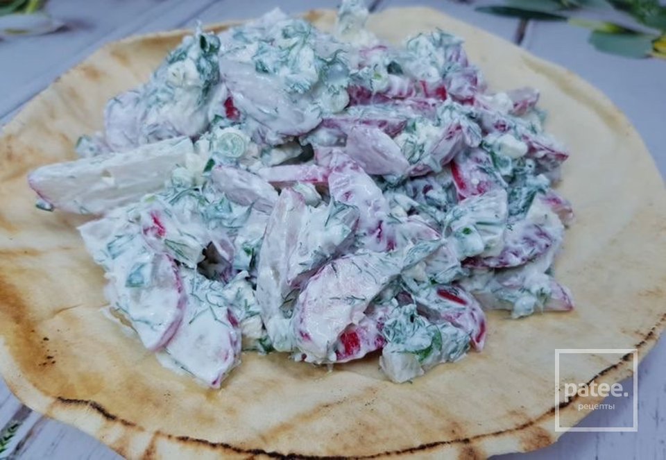 Вкусный салат из редиски 🥗 - Шаг 1