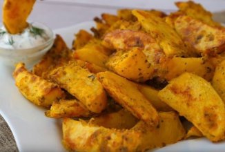 Хрустящий картофель в кляре 🥔