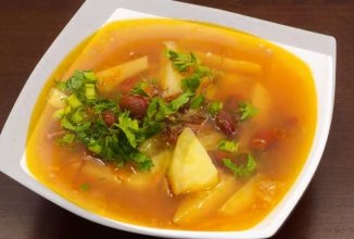 Обалденный супчик с фасолью в мультиварке 🍲