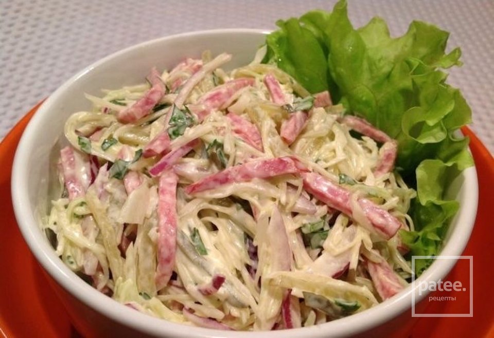Очень простой салат с «Бородой» 🥗 - Шаг 1