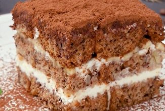 Банановое пирожное 🍰