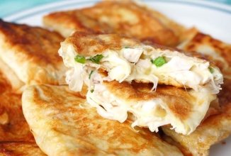 Хрустящие мяСные конверты из лаваша 🫓