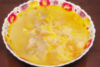 Куриный суп с яйцом в мультиварке🍲