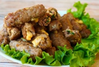 Фаршированные котлеты с сыром и укропом «А-Ля Мититеи» 👍🏼