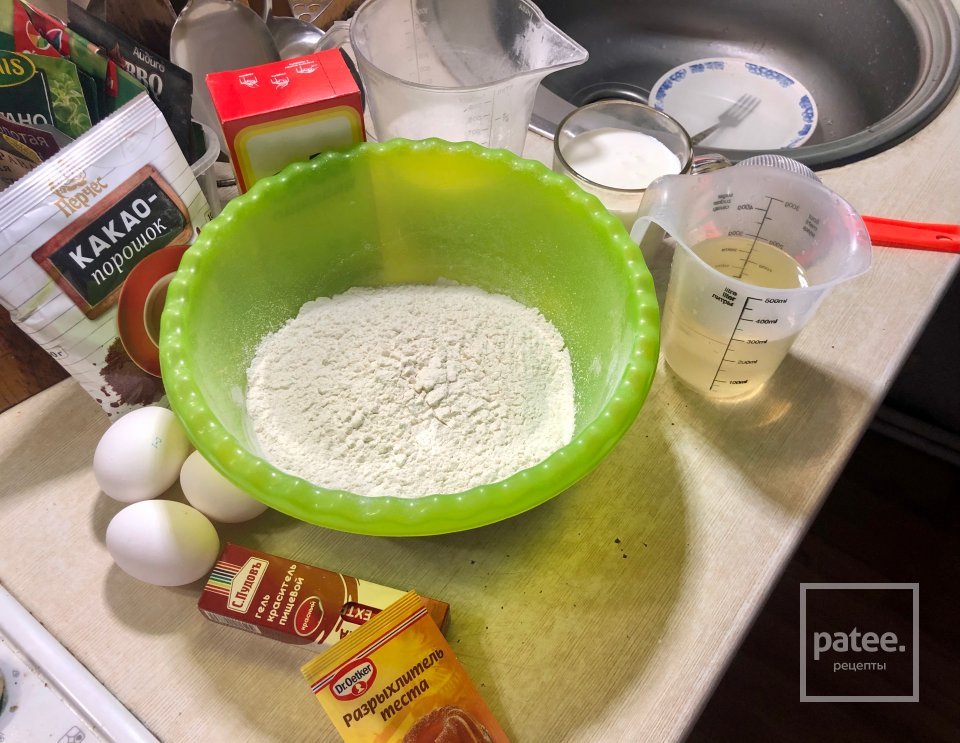 Торт Красный бархат - Шаг 1