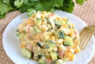 Салат «Снежный краб» 🥗