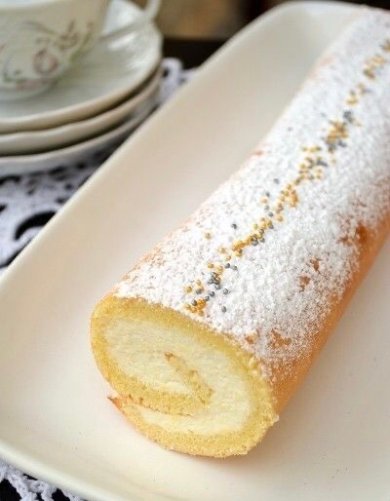 Рулет с творожным кремом 🍰 - Шаг 1