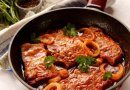 Тушеные отбивные из свинины🥩