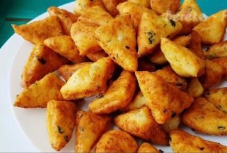 Сырные треугольнички за 20 минут 👍🏼