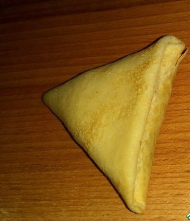 Треугольные блинчики с начинкой «Бендерики» 🥞 - Шаг 9