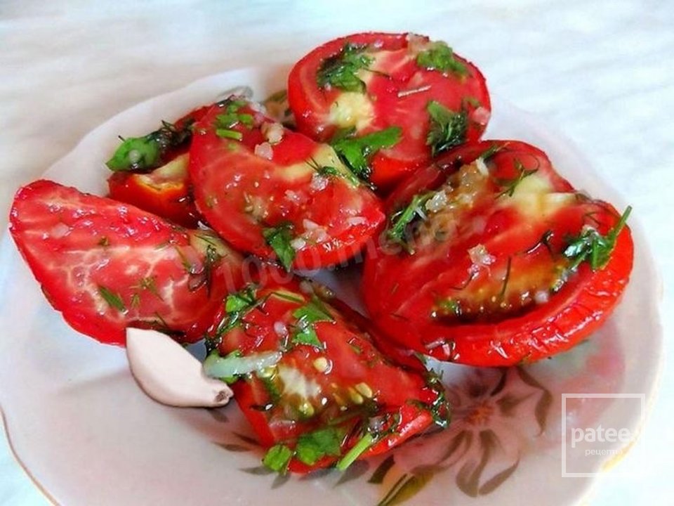 Помидоры по-корейски 🍅 - Шаг 1