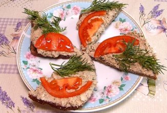 Намазка на бутерброды из шпрот 🥪