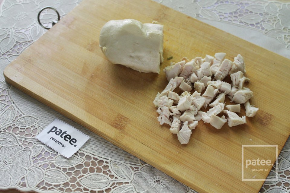 Салат со свёклой, курицей и фетаксой - Шаг 3