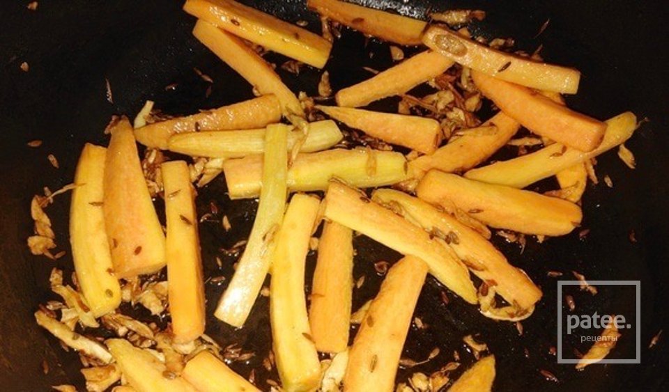 Куриная печень с морковью 🥕 - Шаг 6