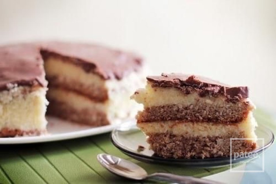 Торт «Баунти» 🍰 - Шаг 1