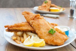 Рыбка в овощном кляре 🐟