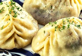 Манты с мясом в пароварке 🥟