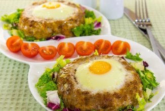 Гнездышки из фарша 👍🏼