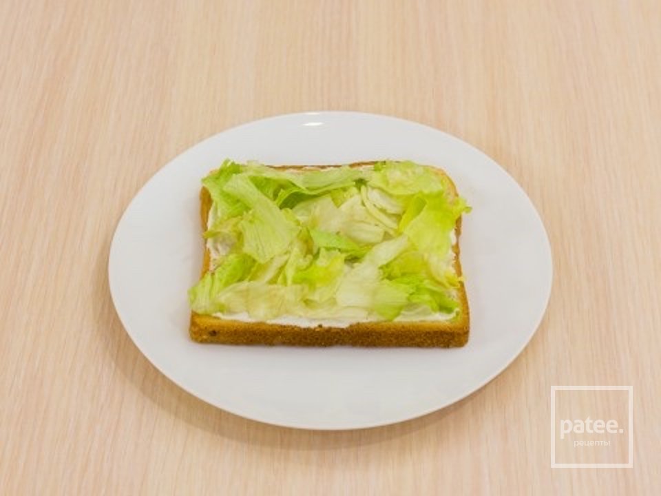 Сендвич с беконом и яичницей 🥪 - Шаг 8