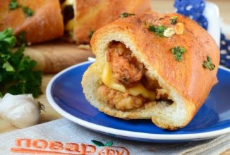 Фаршированный багет «Восторг» 🥖