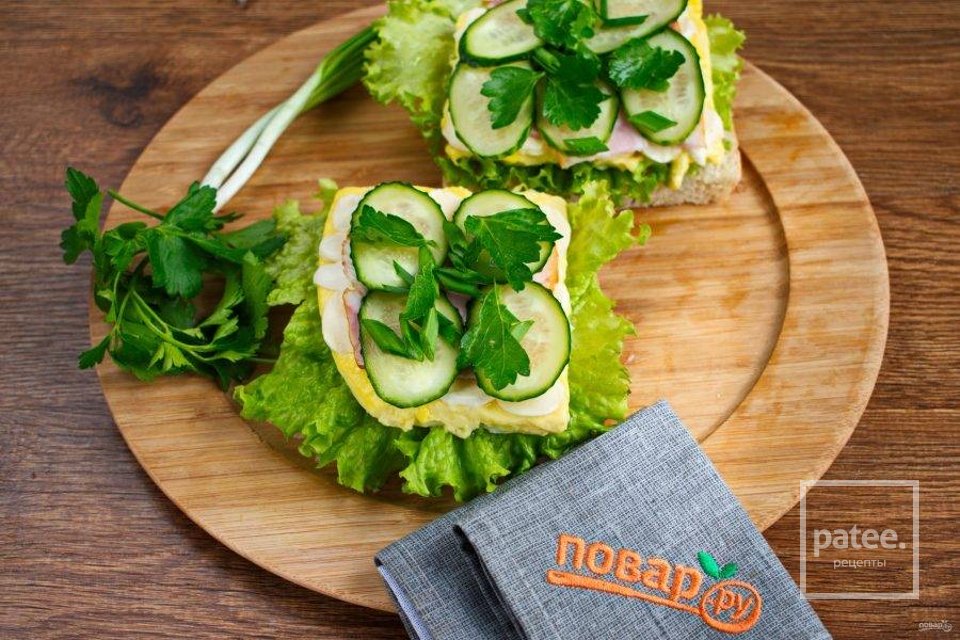 Бутерброд из чиабатты 🥪 - Шаг 5