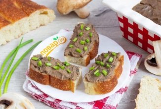 Запечённый печеночный паштет 🥪