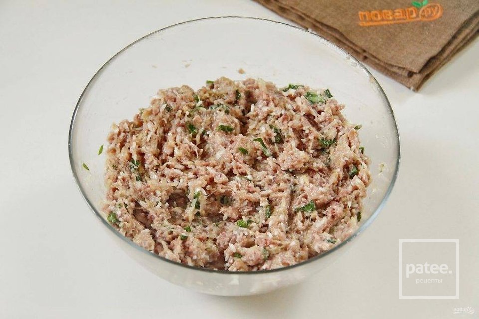 Ёжики из фарша и риса🍚 - Шаг 5