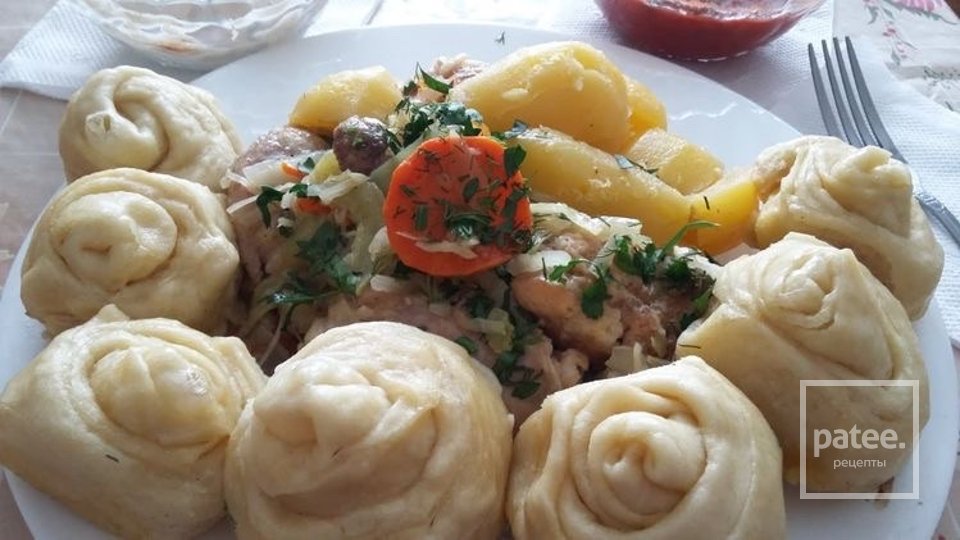 Немецкие штрудели-тесто на кефире👍🏼 - Шаг 1