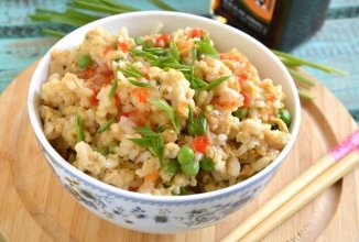 Рис с яйцом по-китайски 🍚