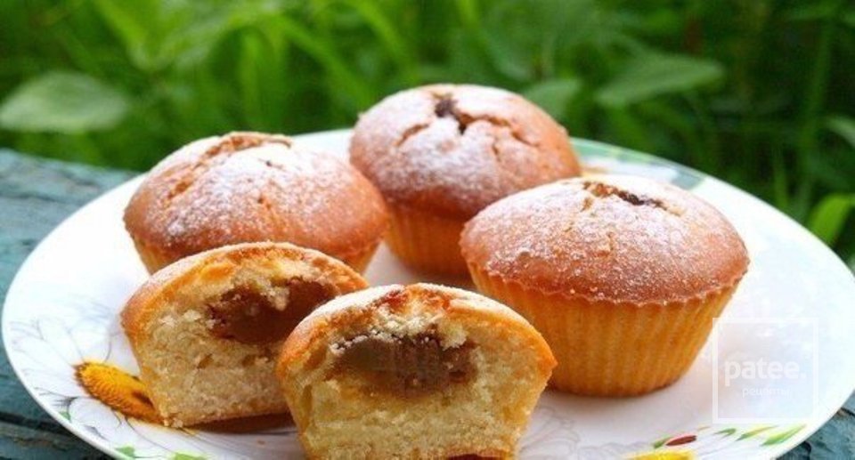 Кексы со сгущенкой 🧁 - Шаг 1