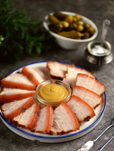 Свиная грудинка, запеченная в рукаве в духовке🥩 - Шаг 6