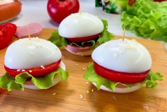 Яичный гамбургер 🥚