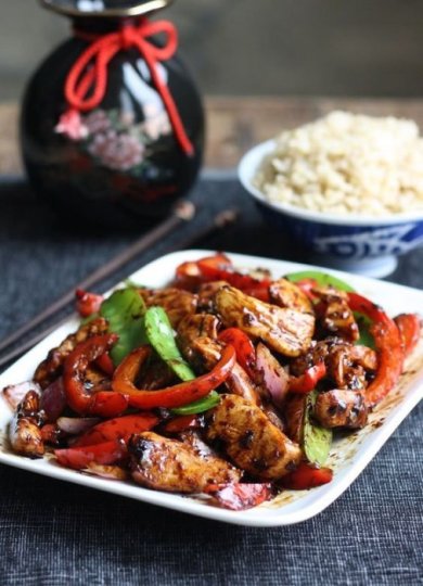 Курица с овощами в соусе «Терияки»🍗 - Шаг 1