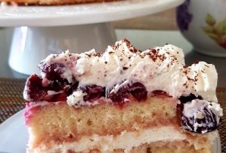 Вишневый торт «Наслаждение» 🍰